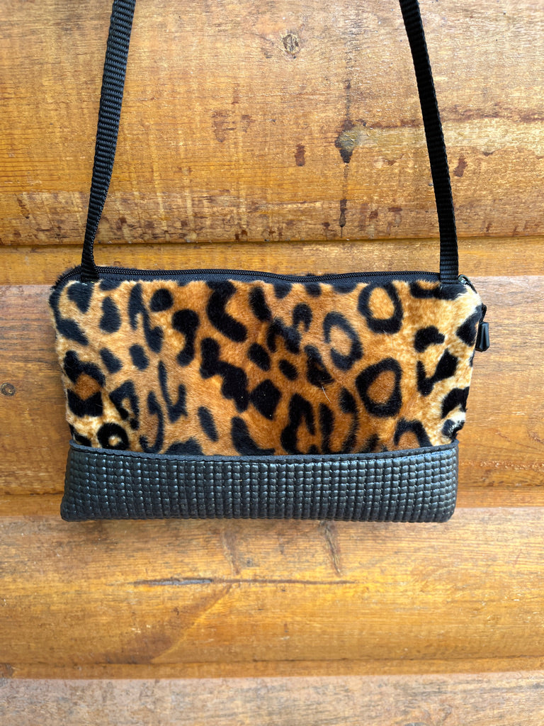 Black Cheetah Print Purse